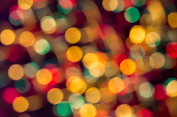 Coloridas Hermosas Luces Navidad Multicolores Sobre Fondo Negro — Foto de Stock