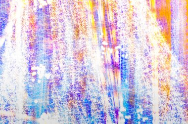 Renkli Noel ışıkları arka plan bulanıklık.