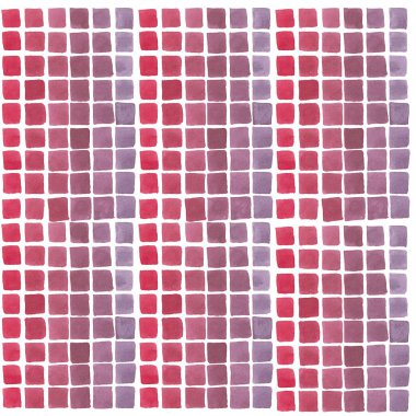 Suluboya Violet paleti desen