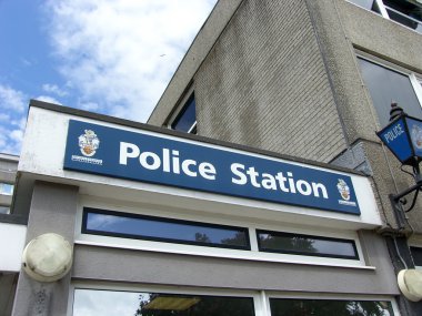 Polis istasyonu - Barnstaple - Kuzey Devon 27/03/2015