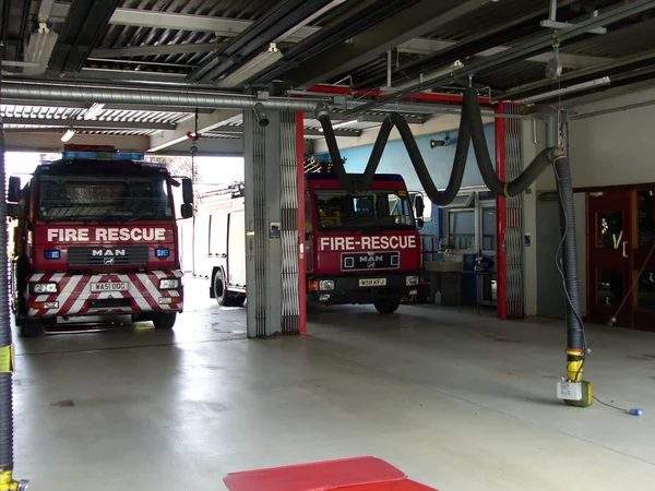 Camión de bomberos y rescate Devon y somerset - Barnstaple, Devon . — Foto de Stock