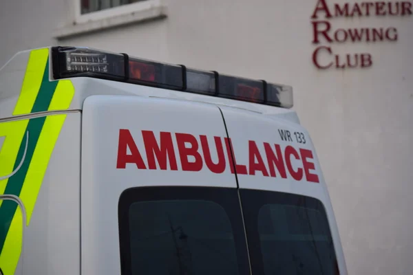 Back of Ambulance — Stock Photo, Image