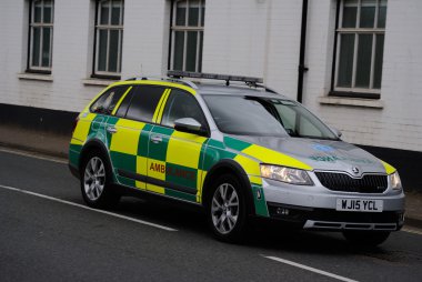 28 Augest 2015 - Exeter - Rrv ambulans araba İngiltere'de