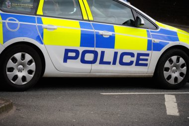 28 Augest 2015 - Exeter - Devon ve Cornwall polis, yanıt araba