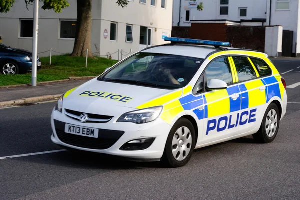 Polícia de Devon e Cornwall, carro de resposta — Fotografia de Stock