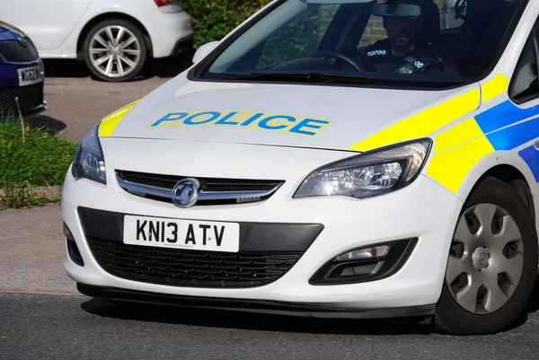 Polícia de Devon e Cornwall, carro de resposta — Fotografia de Stock