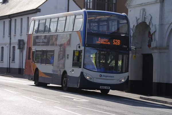 28th Augest 2015 - Exeter - Bus — Stock Photo, Image