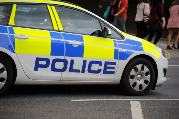 Devon and Cornwall police, response car — Stock Photo, Image