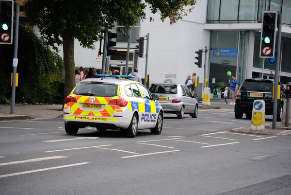 Devon and Cornwall police, response car — Stock Photo, Image