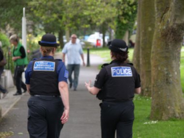 Devon ve Cornwall polis Pcso ve polis memuru 