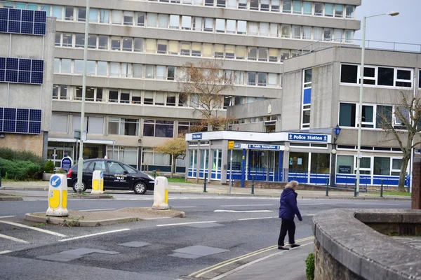 Barnstaple police station - 07/05/2014 — Stock Photo, Image