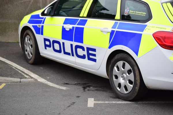 Devon and Cornwall police car — Stock Photo, Image