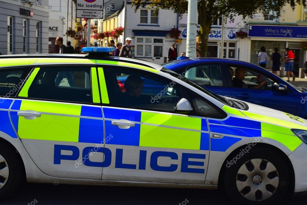 blue police vans uk