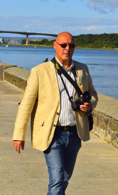 Gregg Wallace - Bideford, Devon yerel bir olay 18/07/2014 yürüyüş gördüm