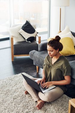 Being a blogger suits her kind of lifestyle