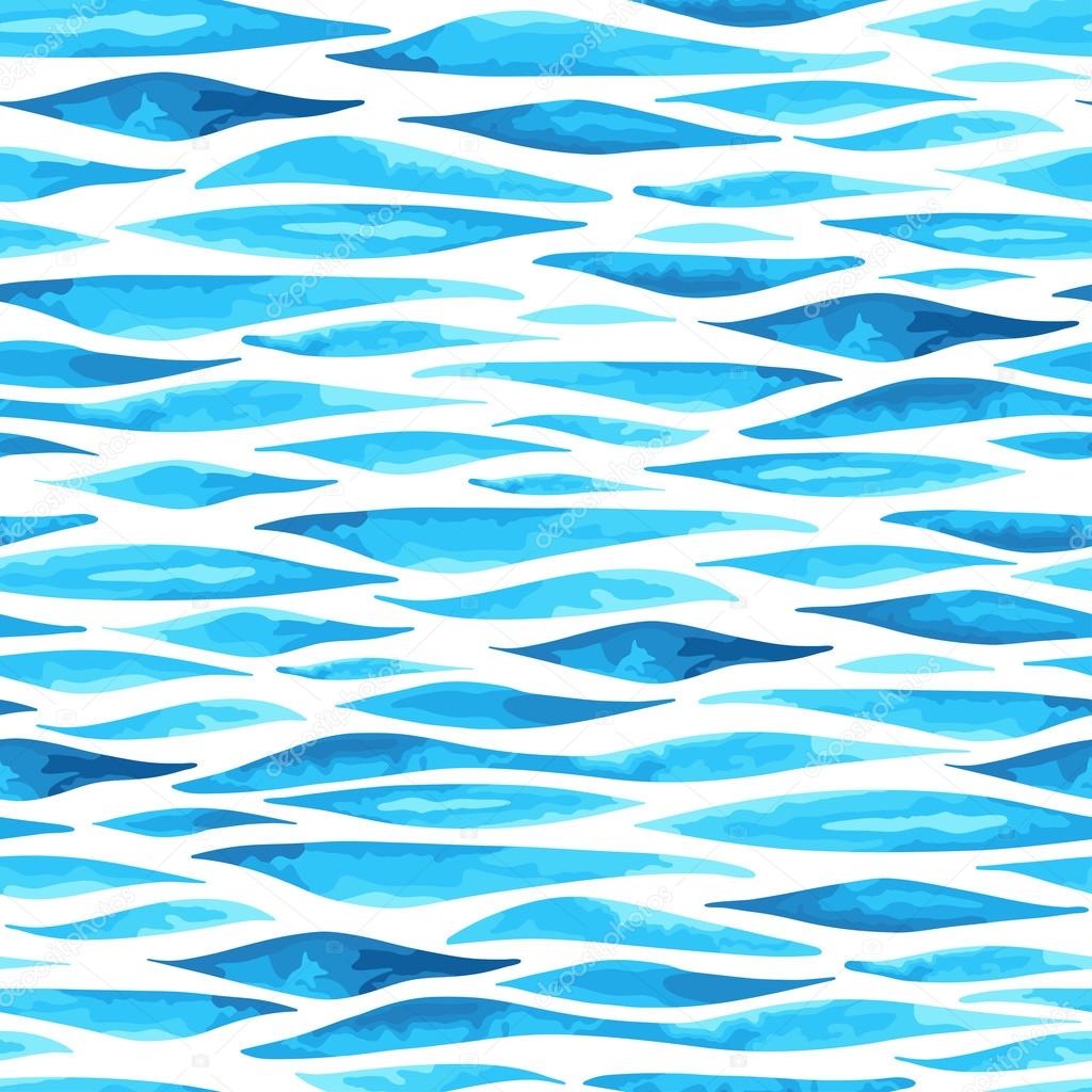  Seamless horizontal sea background