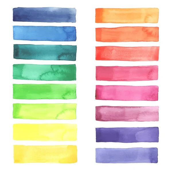 Palete aquarela —  Vetores de Stock