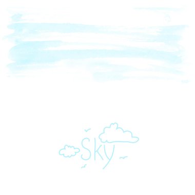 suluboya gökyüzü arka plan