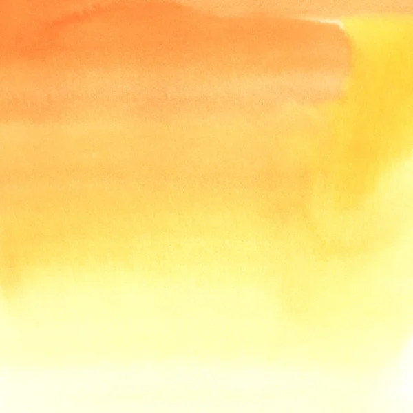 抽象的な水彩画のオレンジ色の背景. — ストック写真