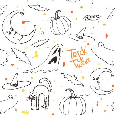 Cadılar Bayramı kusursuz desen