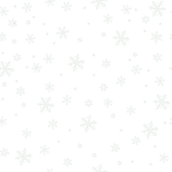 Вектор візерунок сніжинки . — стоковий вектор
