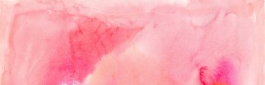 Suluboya el pembe arka plan çizmiş. Sanatsal doku, ince renkler, akış, el yapımı. Yazdırma, web, pankart, kartpostal, tekstil için.