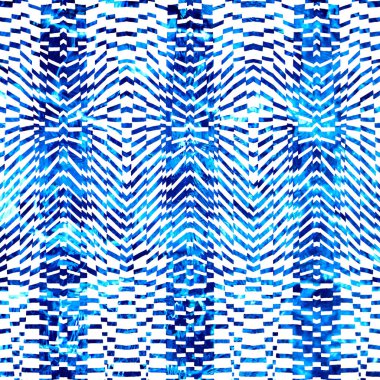 Geometrik yüksek çözünürlüklü beyaz tuval üzerinde izole boho deseni