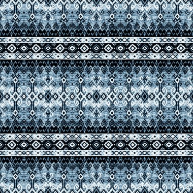 Geometrik yüksek çözünürlüklü beyaz tuval üzerinde izole boho deseni