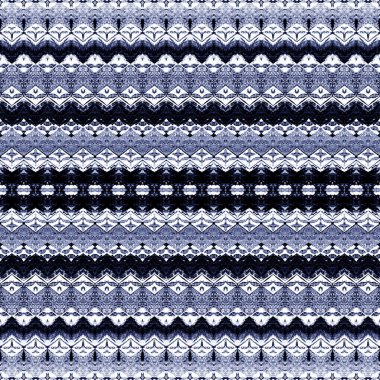 Geometrik yüksek çözünürlüklü beyaz tuval üzerinde izole boho deseni