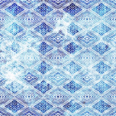 Geometrik yüksek çözünürlüklü beyaz tuval üzerinde izole boho deseni