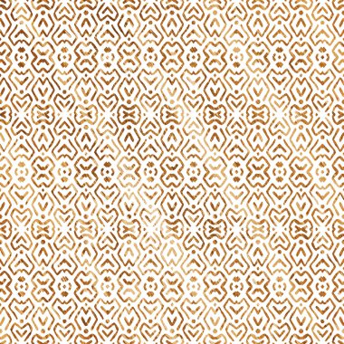 Geometrik yüksek çözünürlüklü beyaz tuval üzerinde izole boho deseni