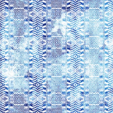 Geometrik yüksek çözünürlüklü beyaz tuval üzerinde izole boho deseni