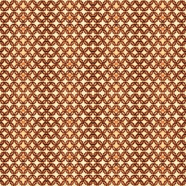 Geometrik yüksek çözünürlüklü beyaz tuval üzerinde izole boho deseni