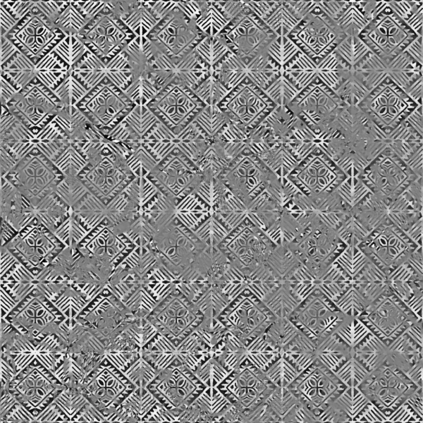 Geometrické Vysoké Rozlišení Opakovat Boho Vzor Izolovaný Bílém Plátně — Stock fotografie
