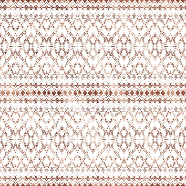 Geometrik yüksek çözünürlüklü beyaz tuval üzerinde izole boho deseni