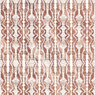 Geometrik yüksek çözünürlüklü beyaz tuval üzerinde izole boho deseni