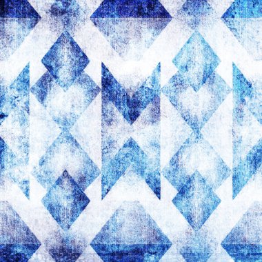 Geometrik yüksek çözünürlüklü beyaz tuval üzerinde izole boho deseni