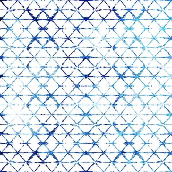 幾何学的高精細白キャンバスに隔離された繰り返しBohoパターン — ストック写真