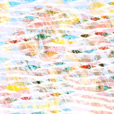 Geometrik yüksek çözünürlüklü beyaz tuval üzerinde izole boho deseni