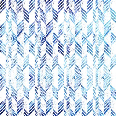 Geometrik yüksek çözünürlüklü beyaz tuval üzerinde izole boho deseni