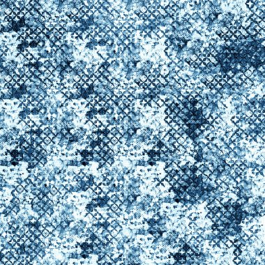 Geometrik yüksek çözünürlüklü beyaz tuval üzerinde izole boho deseni