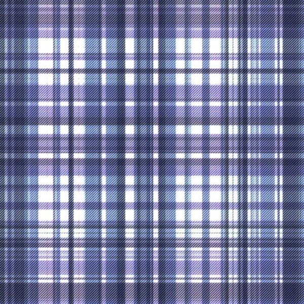 Verificações Tartan Repetir Padrão Clássico Moderno Com Textura Tecida — Fotografia de Stock