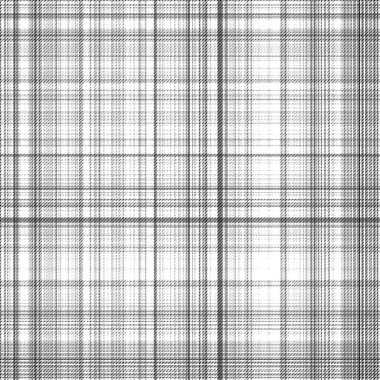 Çekler ve tartan örülmüş dokuyla modern klasik deseni tekrarlar