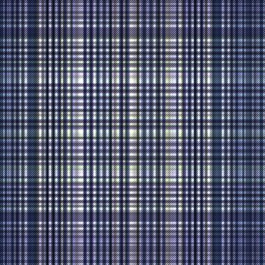 Çekler ve tartan örülmüş dokuyla modern klasik deseni tekrarlar