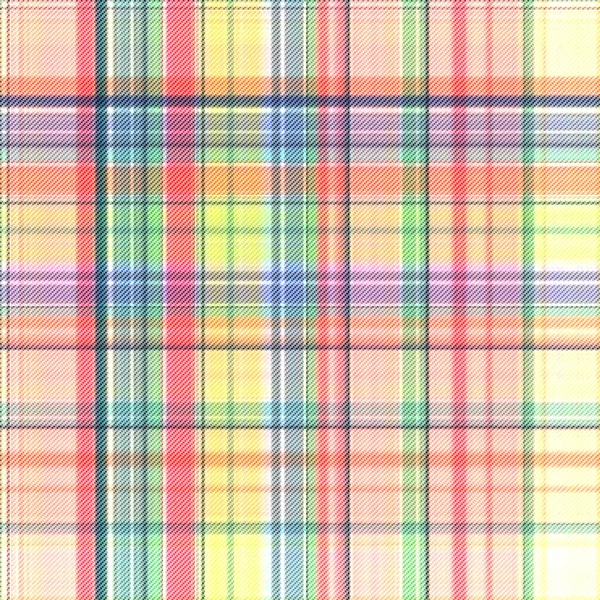 Çekler Tartan Örülmüş Dokuyla Modern Klasik Deseni Tekrarlar — Stok fotoğraf