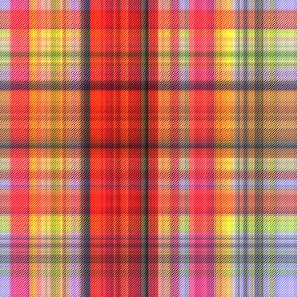 Verificações Tartan Repetir Padrão Clássico Moderno Com Textura Tecida — Fotografia de Stock