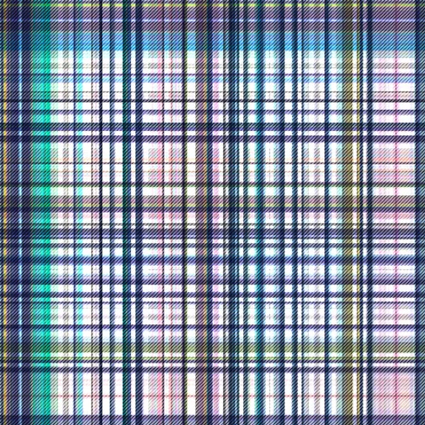 Les Contrôles Tartan Répètent Modèle Classique Moderne Avec Texture Tissée — Photo