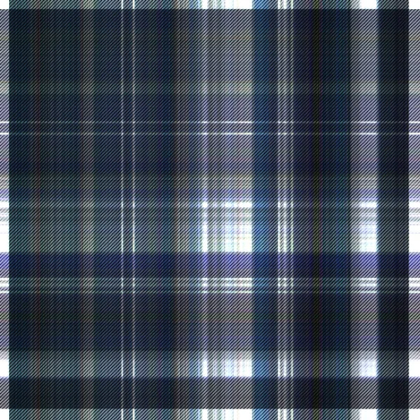 Verificações Tartan Repetir Padrão Clássico Moderno Com Textura Tecida — Fotografia de Stock