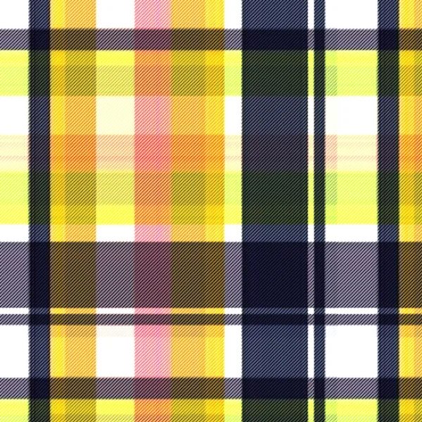 Checks Dan Tartan Mengulangi Pola Klasik Modern Dengan Tekstur Tenun — Stok Foto