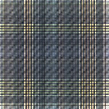 Çekler ve tartan örülmüş dokuyla modern klasik deseni tekrarlar